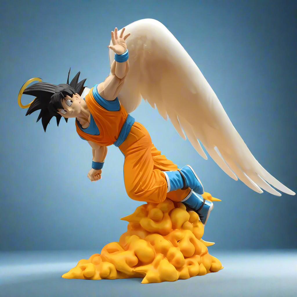 Dragon Ball Anime Figure Raising from Heaven Goku 15cm (6") PVC Statue