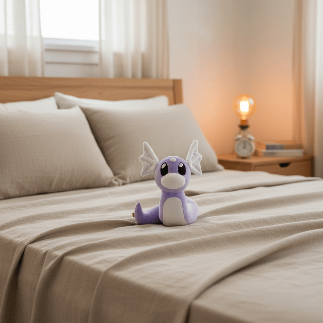 Pokémon Anime Plush Toy Blue Noodle Dratini 22cm (9") Plushie