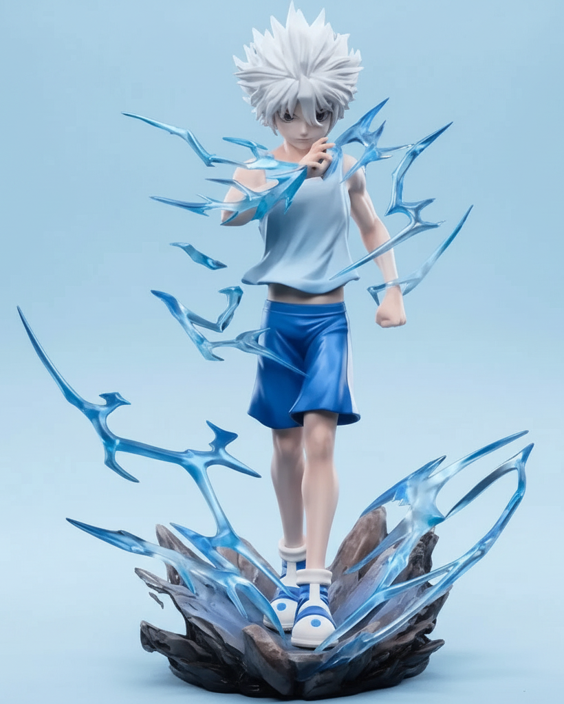 Figurine Articulée Killua Zoldyck, Hunter X Hunter, 28 Cm, Statue Collection Spéciale