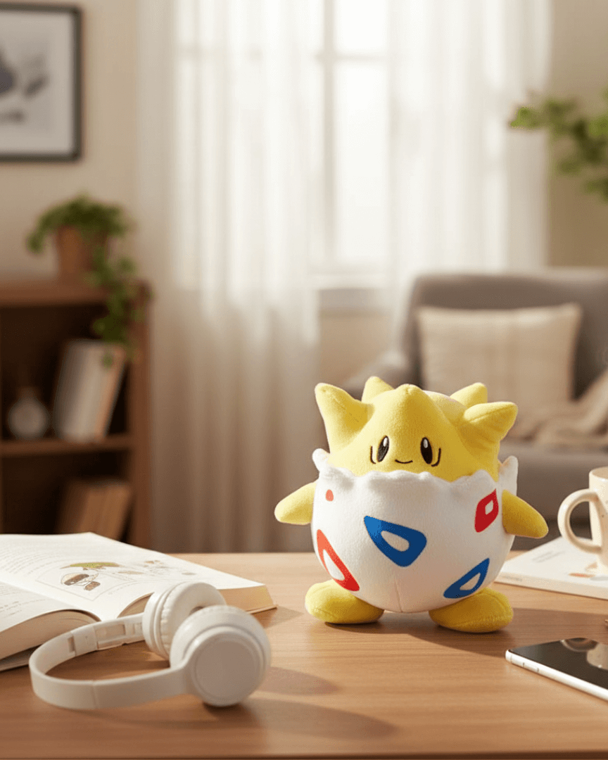 Pokémon Anime Plush Toy Sugar Shell Togepi 25cm (10") Plushie