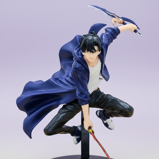 Solo Leveling Anime Figure Lord of the Dead Sung Jin-Woo 17cm (7") PVC Statue