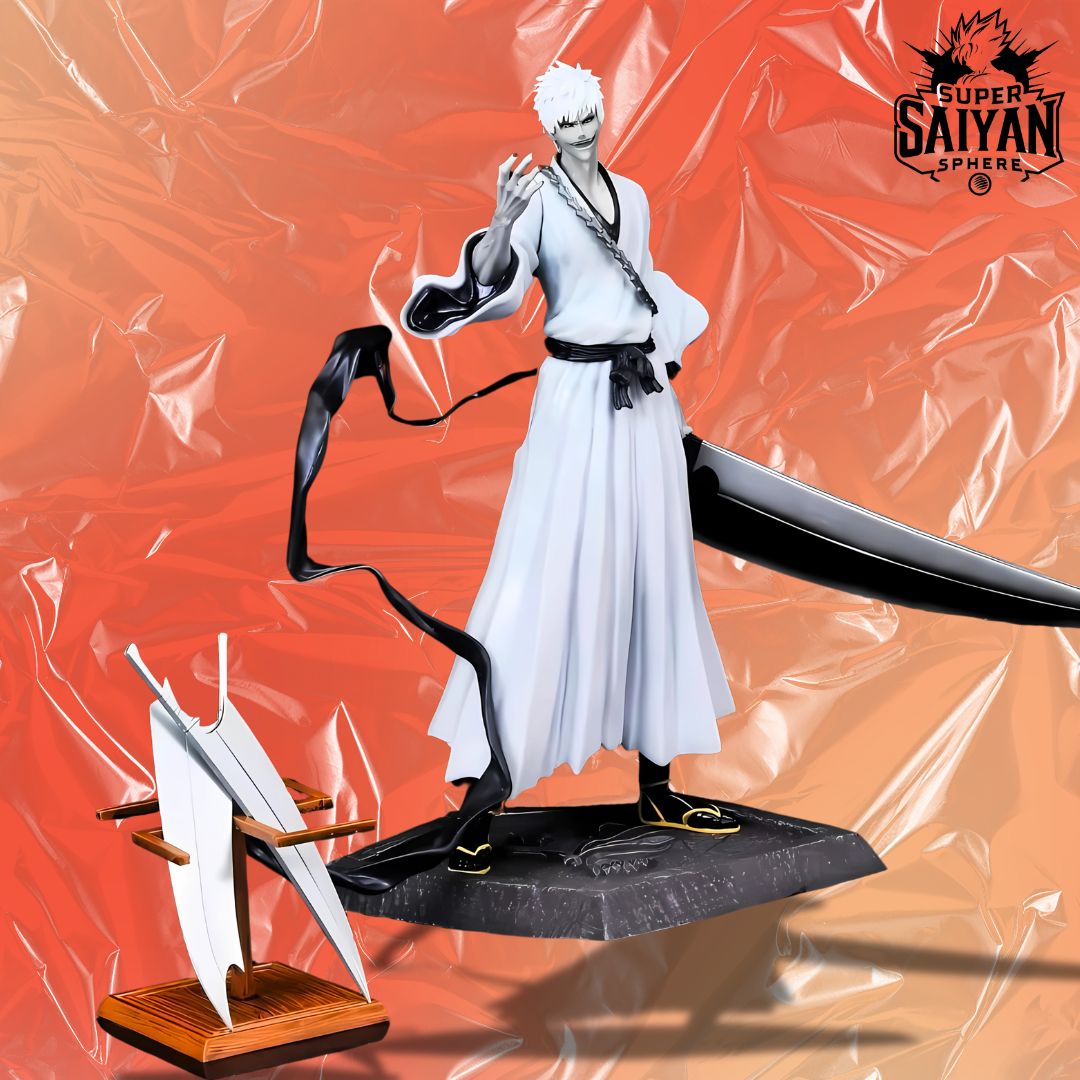 Figura de acción de 33 cm de Bleach, la Guerra de Sangre Milenaria de Kurosaki Ichigo Zangetsu, colección de juguetes, regalo de Navidad, sin caja