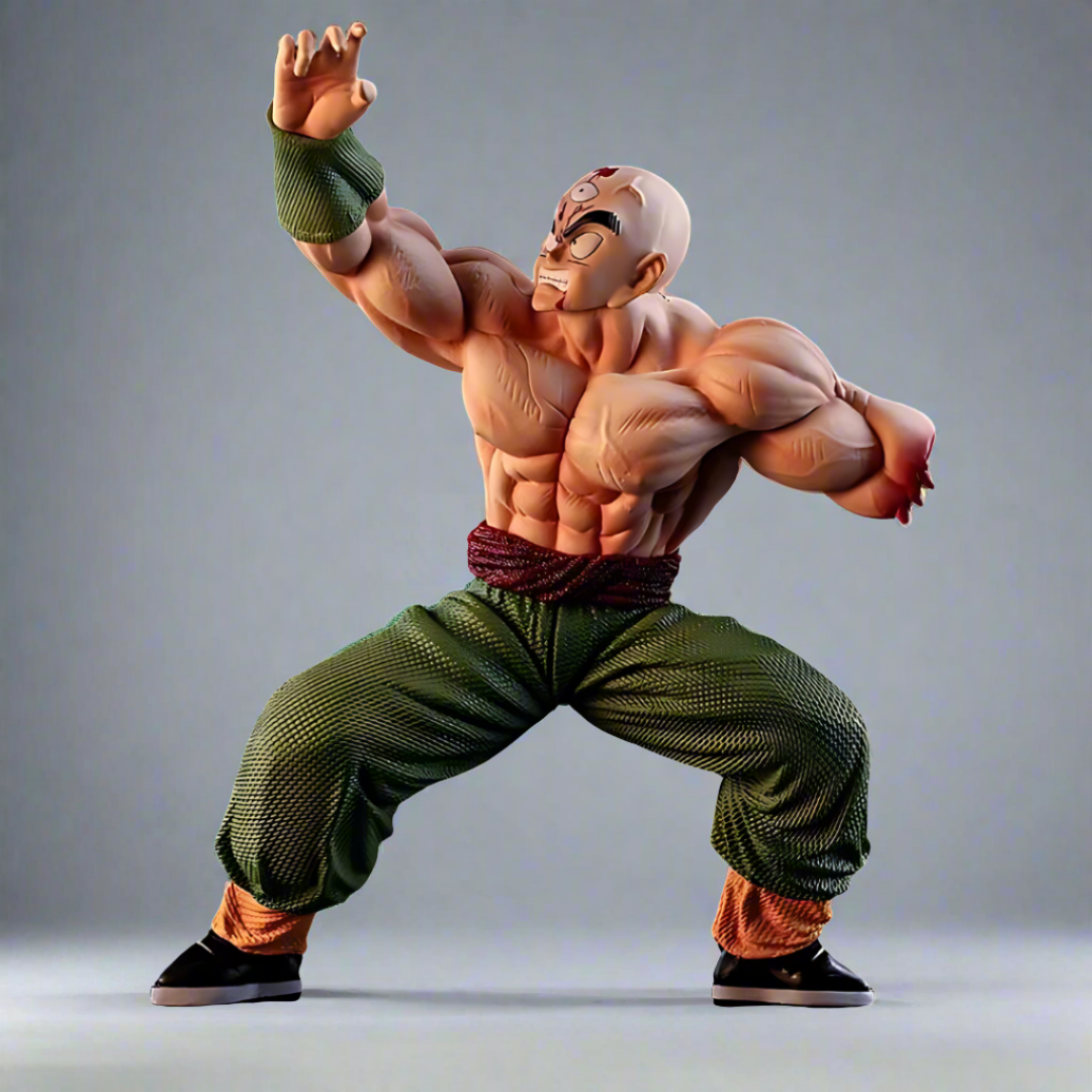 Dragon Ball Anime Figure Arm Break Tien Shinhan 25cm (10") PVC Statue