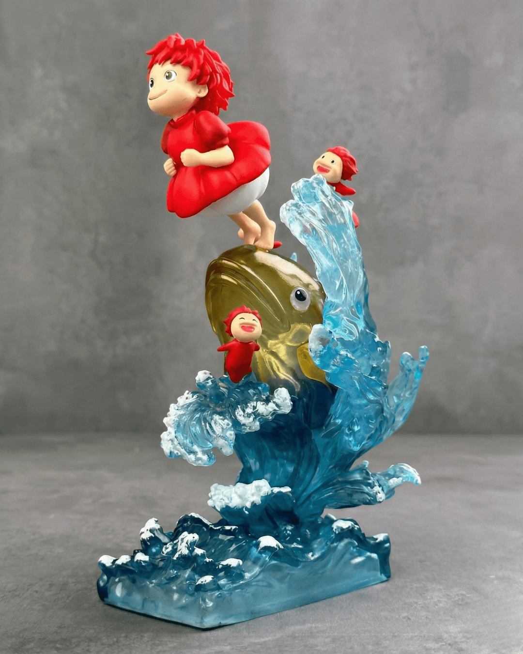 Studio Ghibli Ponyo Anime Figure Little Wave Dancer Ponyo 21cm (8.27") Collector Statue