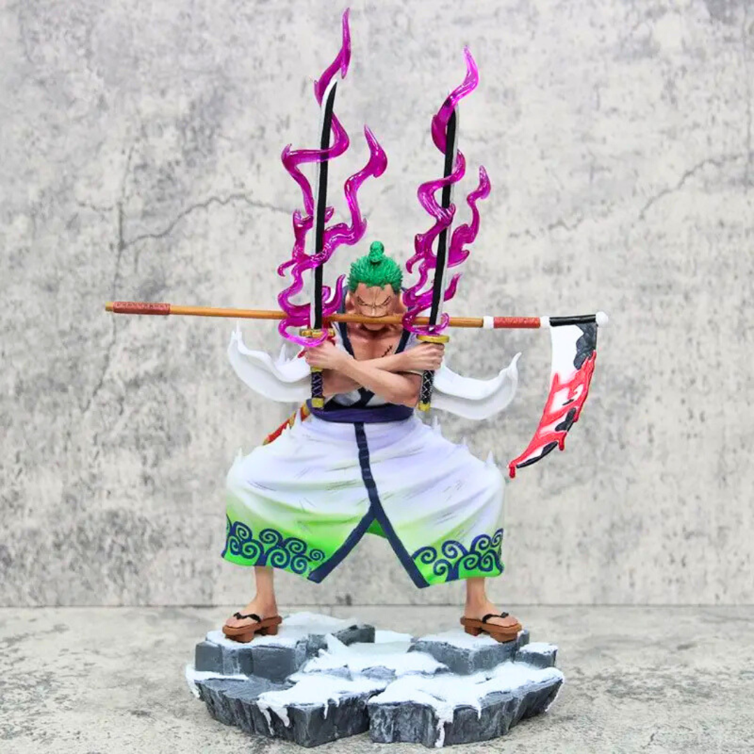 One Piece Anime Figure Wanderer of the Seas Zoro 31cm (12") PVC Statue