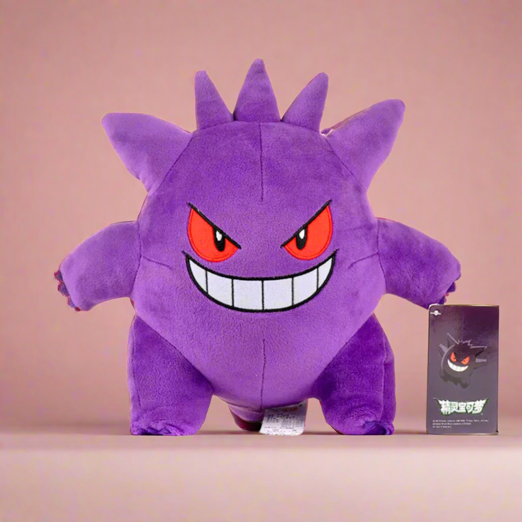 Pokémon Anime Plush Toy Smiling Specter Gengar 24cm (9") Plushie