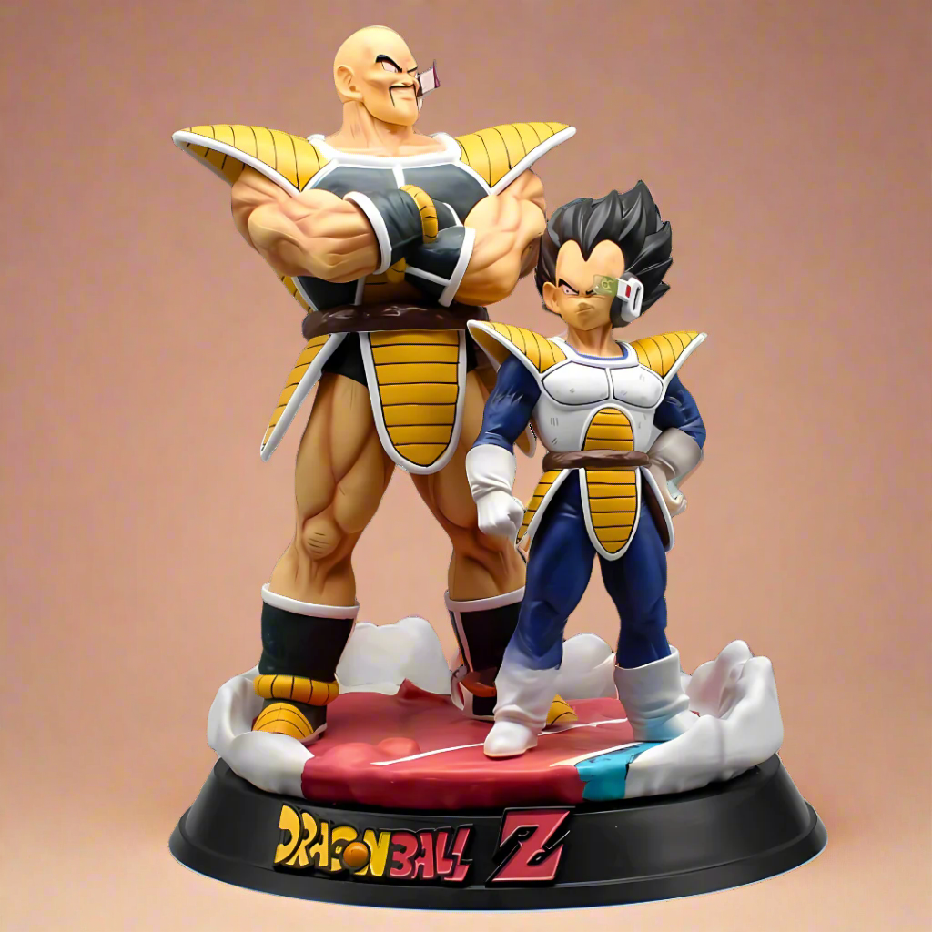 Dragon Ball Anime Figure Saiyan Conquerors Nappa & Vegeta 35cm (14") PVC Statue