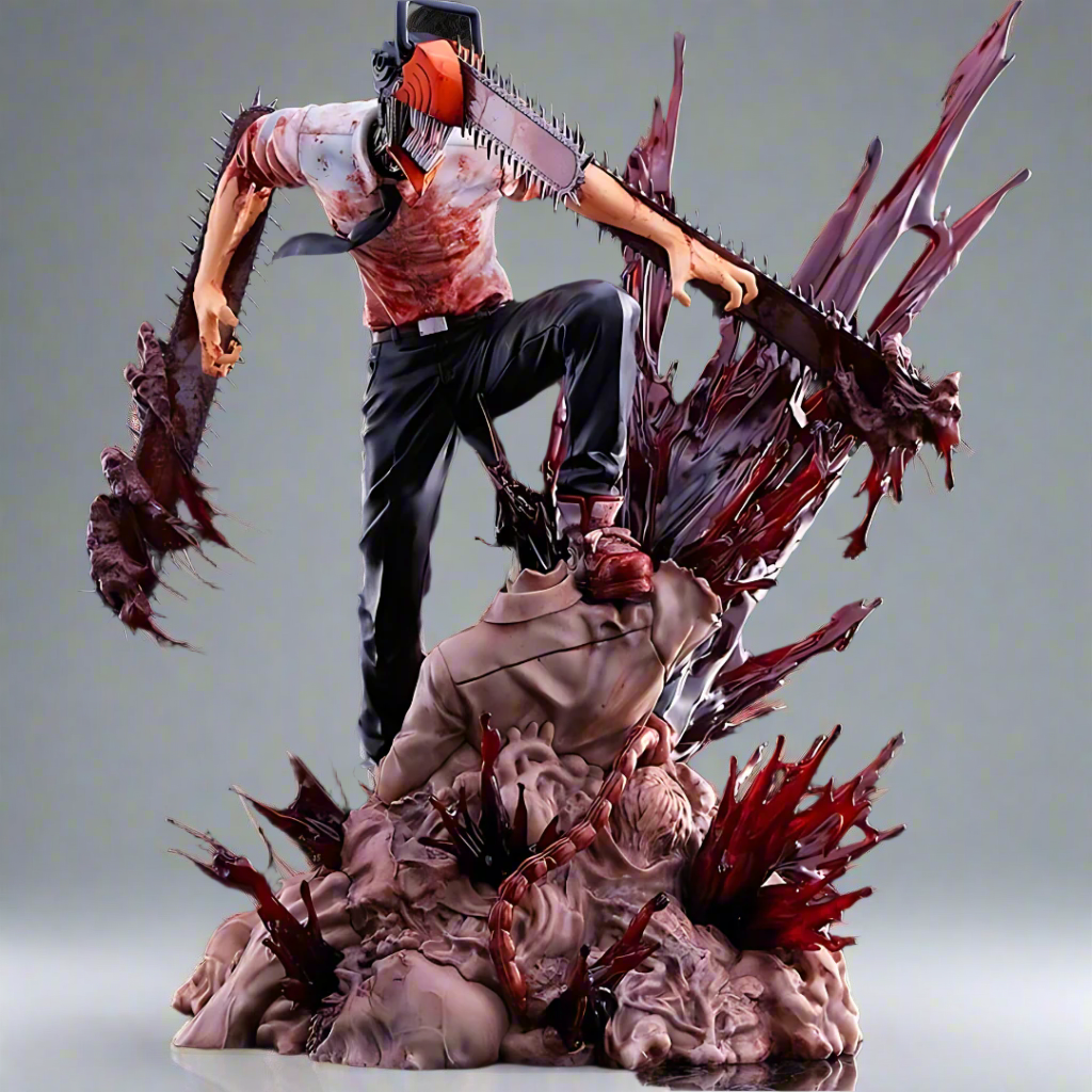 Chainsaw Man Anime Figure Chainsaw Fury Denji 18cm (7") PVC Statue