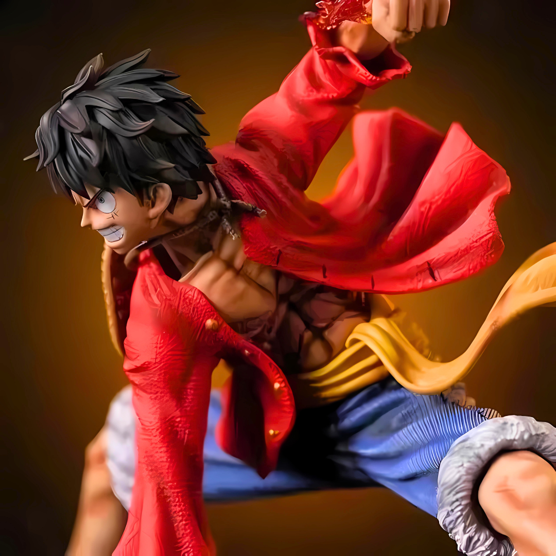 One Piece Anime Figure Pirate King Luffy 11cm (4") PVC Statue