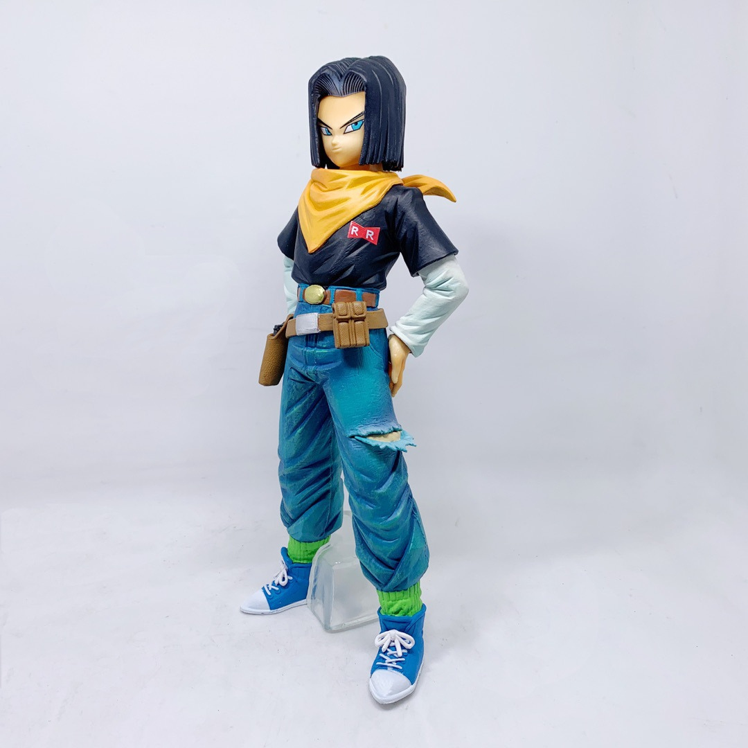 Dragon Ball Anime Figure Android 17 & 18 Twin Force 25cm (10") PVC Statue