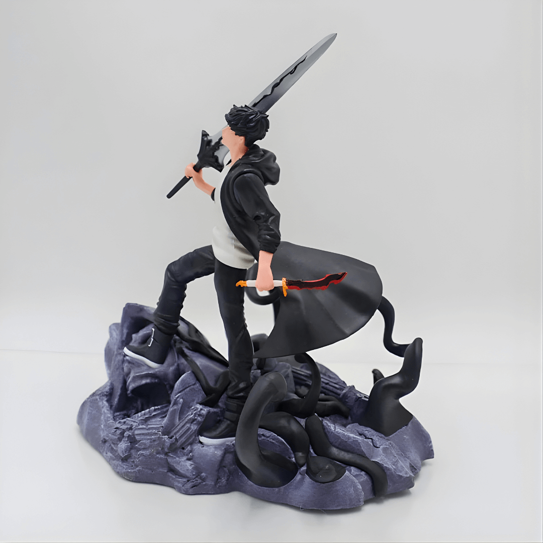 Solo Leveling Anime Figure Steelbound Hero Sung Jin-Woo 20cm (8") PVC Statue