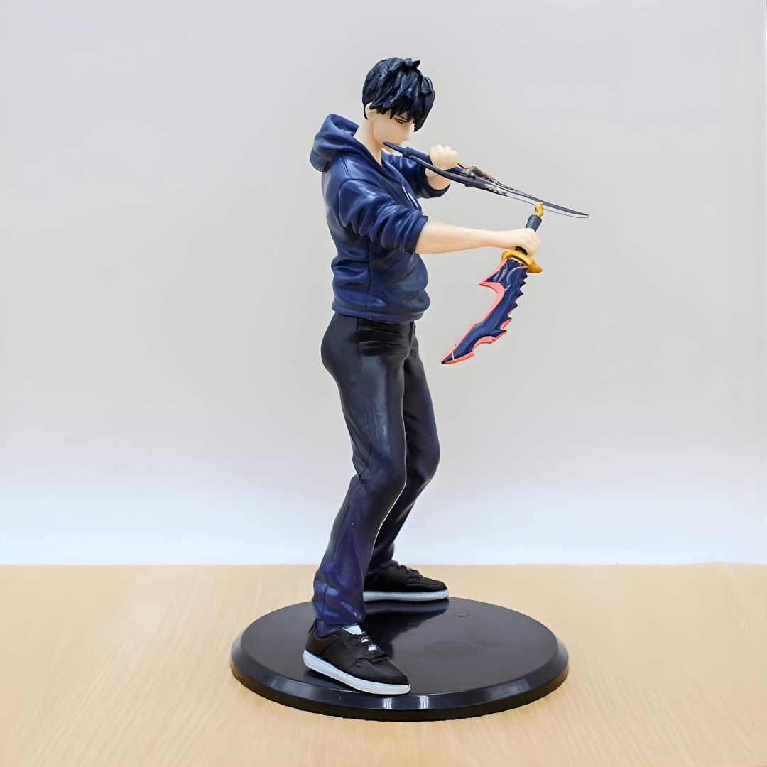Solo Leveling Anime Figure Shadow King Sung Jin-Woo 19cm (7") PVC Statue