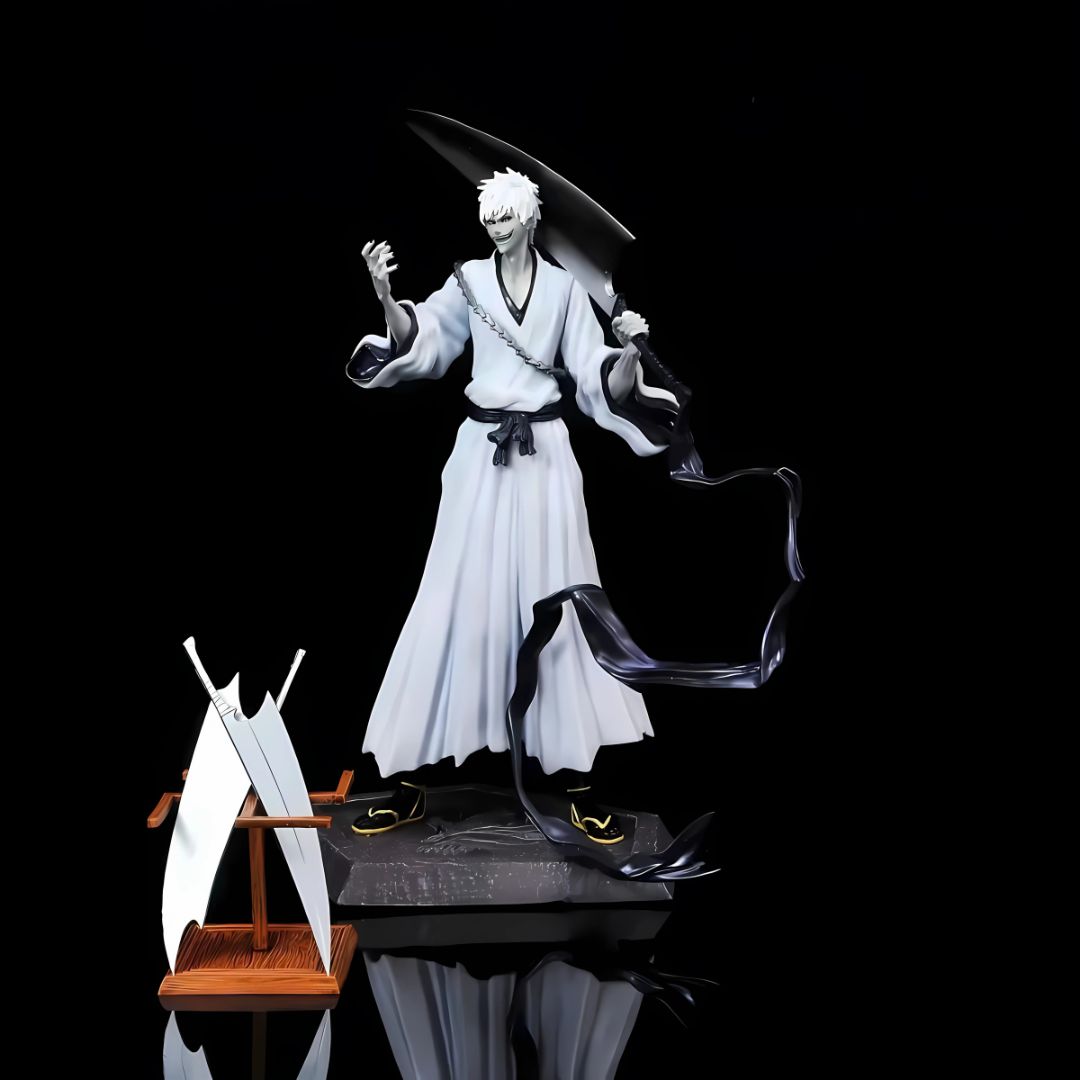 Figura de acción de 33 cm de Bleach, la Guerra de Sangre Milenaria de Kurosaki Ichigo Zangetsu, colección de juguetes, regalo de Navidad, sin caja