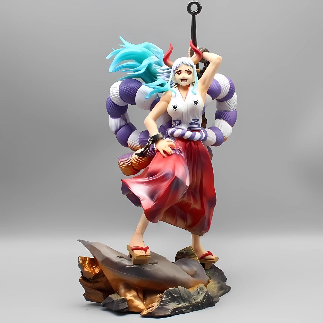 Figura de acción de Yamato de The Grandline, Wano, One Piece, de 30,5 cm, de PVC, para decoración