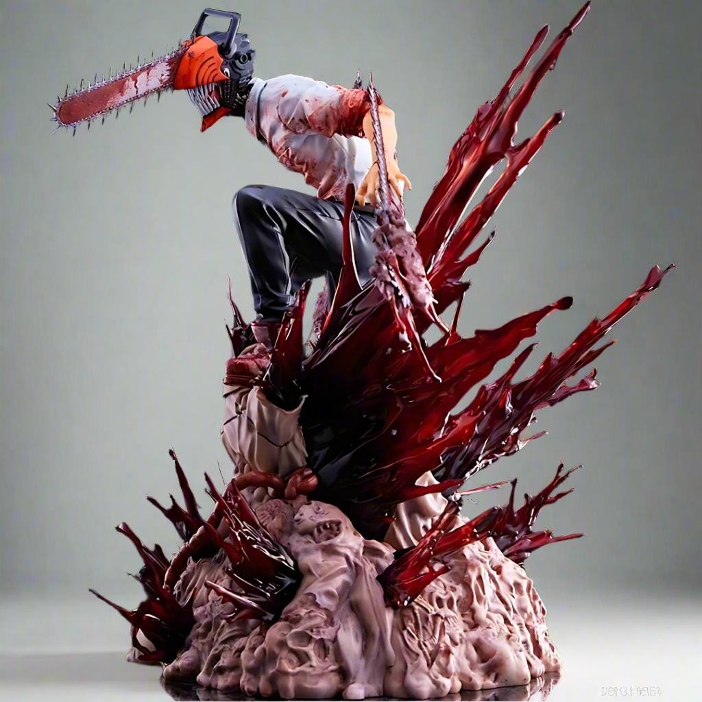Chainsaw Man Anime Figure Chainsaw Fury Denji 18cm (7") PVC Statue