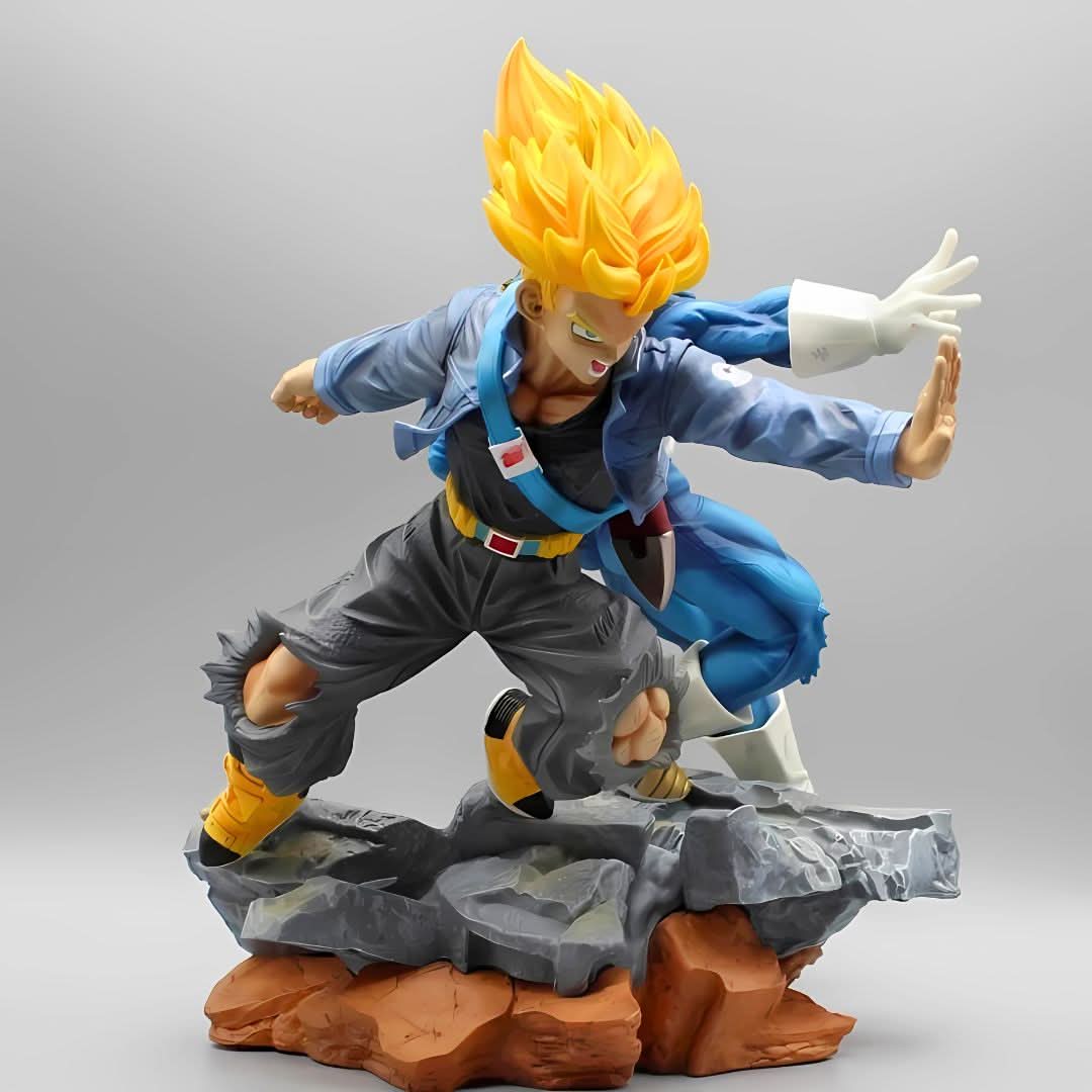 Dragon Ball Anime Figure Bloodline of Warriors Vegeta & Trunks 30cm (12") PVC Statue