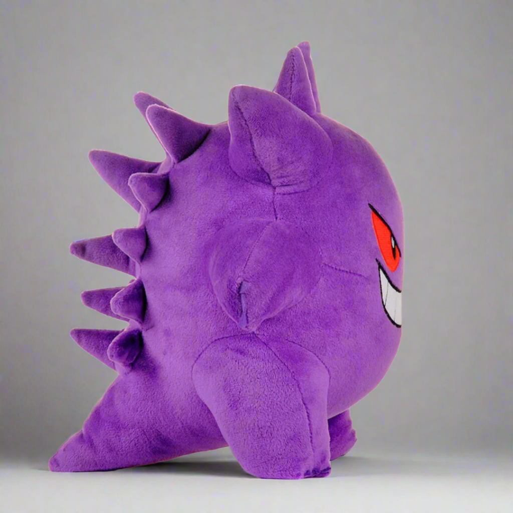Pokémon Anime Plush Toy Smiling Specter Gengar 24cm (9") Plushie