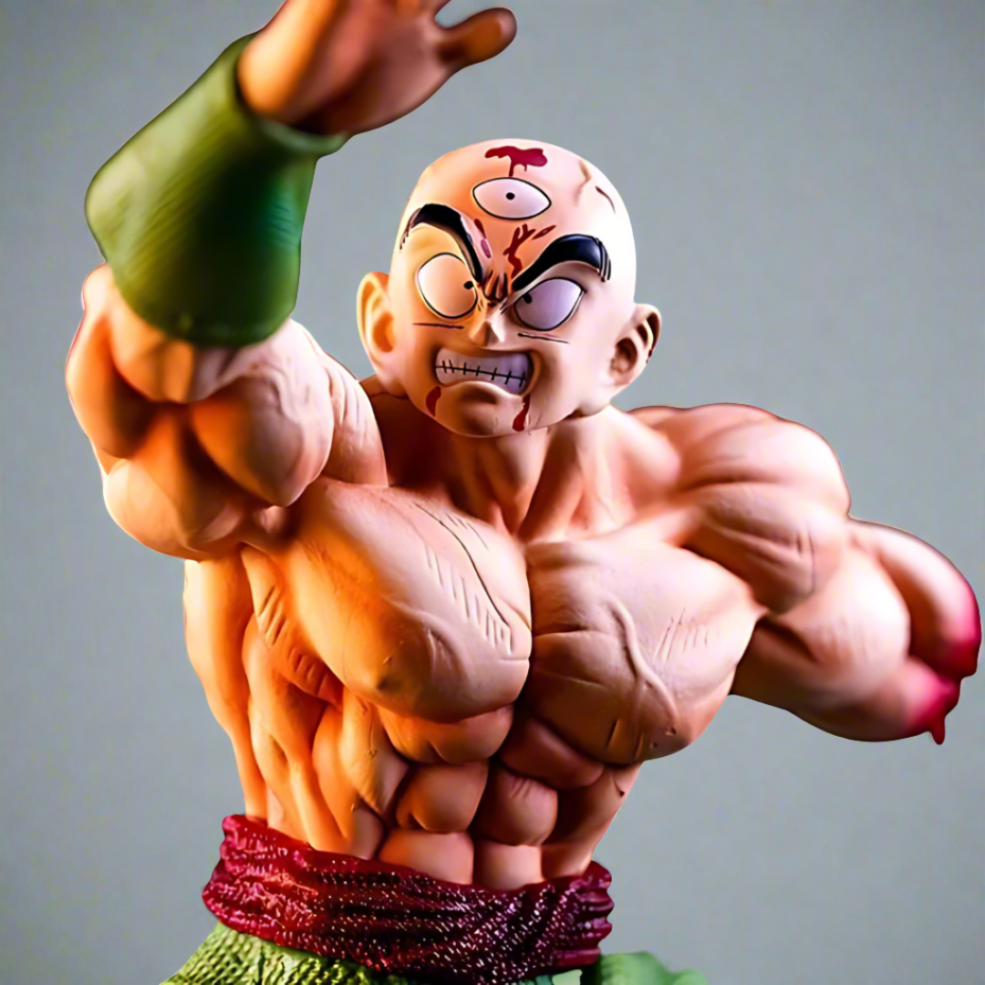 Dragon Ball Anime Figure Arm Break Tien Shinhan 25cm (10") PVC Statue