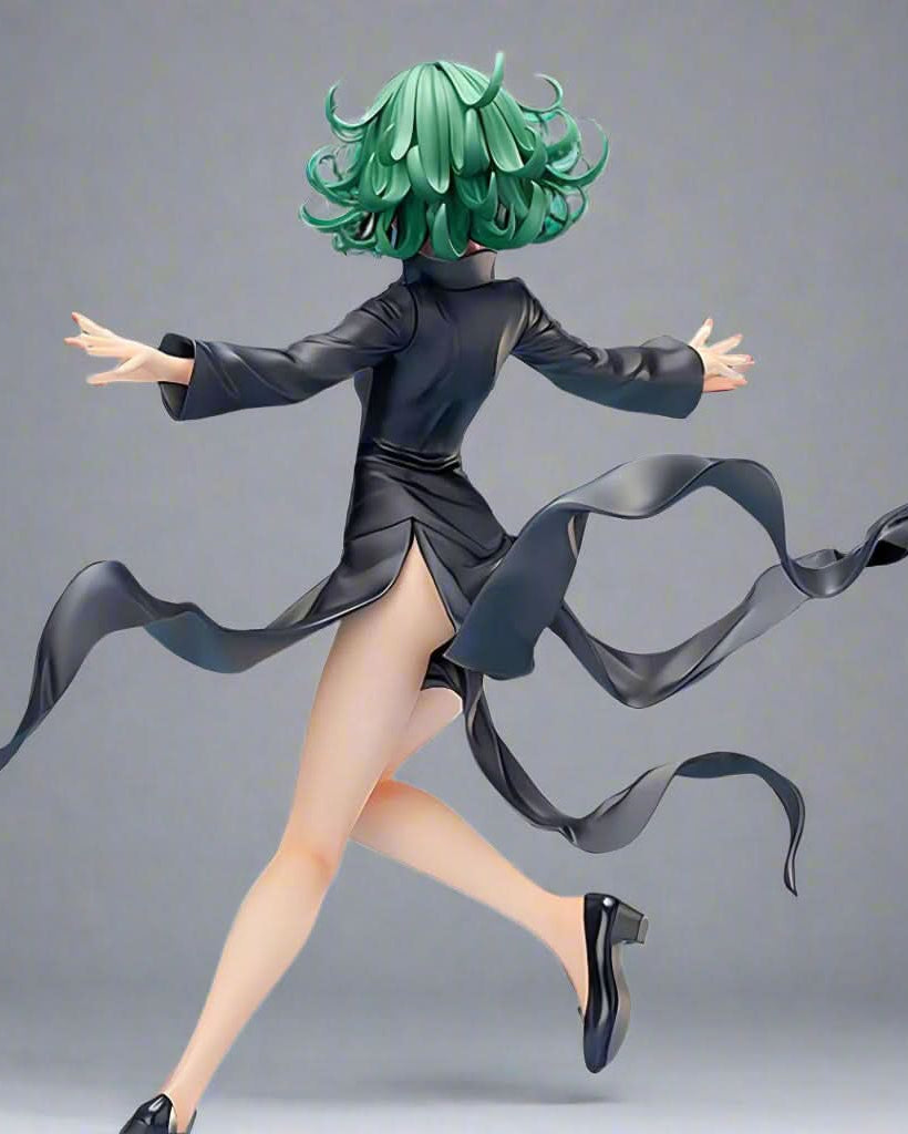 Figurine d'Anime One Punch Man Psychic Storm Tatsumaki 23cm Statue en PVC