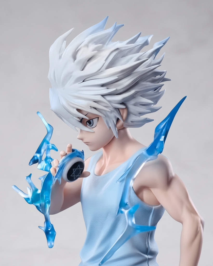 Hunter X Hunter Anime Figure Lightning AssassinK illua Zoldyck 23cm (9") Collector Statue