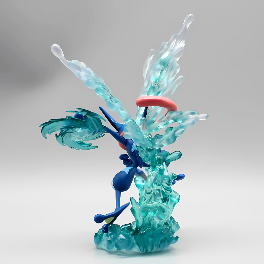 Pokémon Anime Figure Silent Surge Greninja 16cm (6") PVC Statue