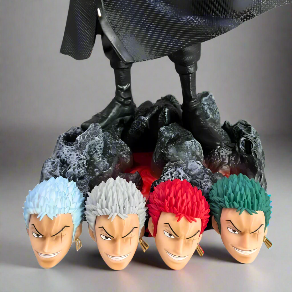 One Piece Anime Figure Cutting Wind Zoro Roronoa 50cm (20") PVC Statue