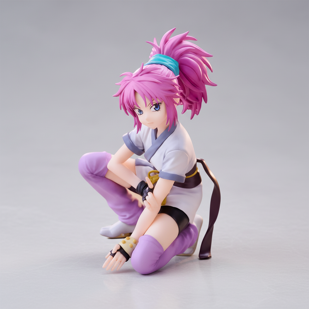 Hunter X Hunter Anime Figure Needle Witch Machi Komacine 10cm (4") PVC Statue