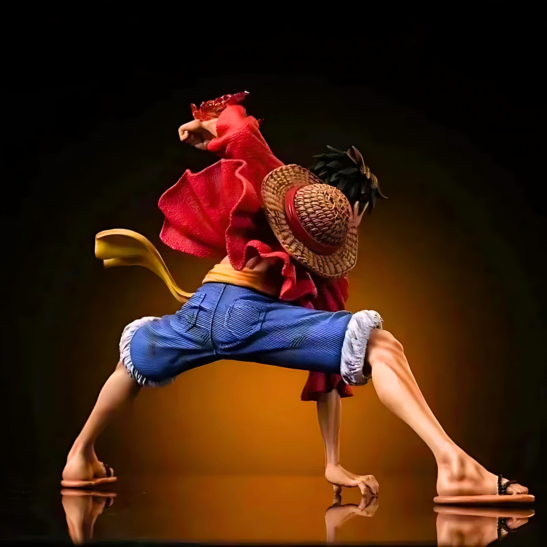 One Piece Anime Figure Pirate King Luffy 11cm (4") PVC Statue