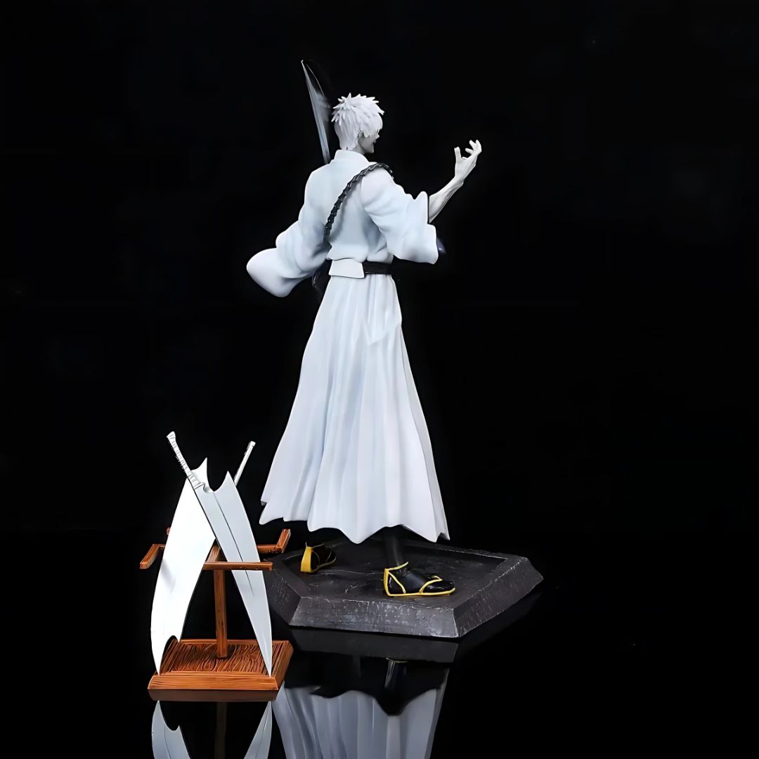 Figura de acción de 33 cm de Bleach, la Guerra de Sangre Milenaria de Kurosaki Ichigo Zangetsu, colección de juguetes, regalo de Navidad, sin caja