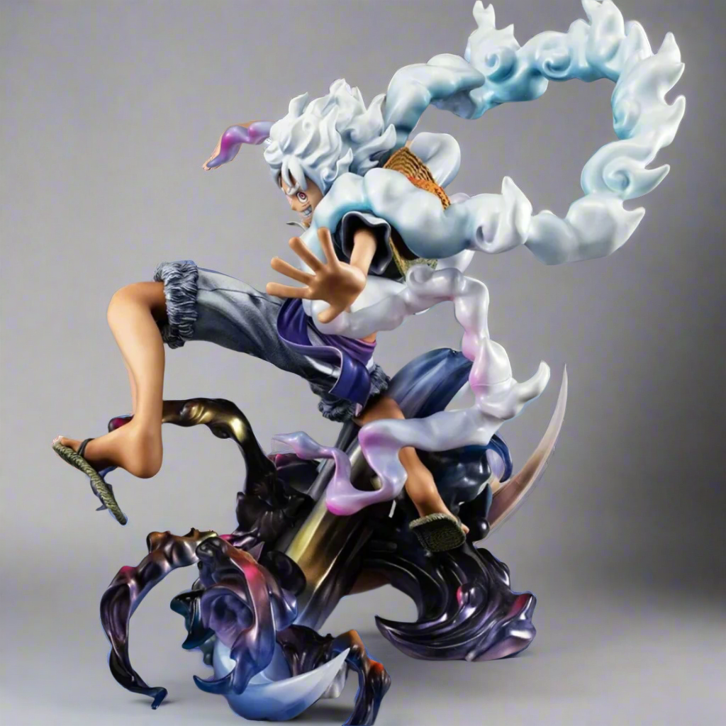 One Piece Anime Figure Chaos Impact Gear 5 Luffy 23cm (9") PVC Statue