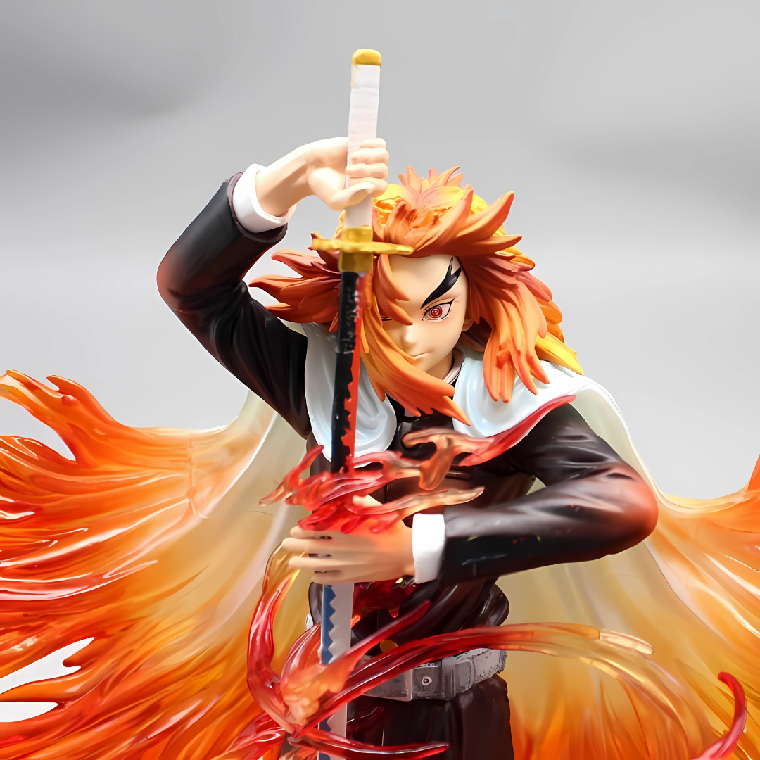 Demon Slayer Anime Figure Flame Hashira Rengoku 30cm (12") PVC Statue