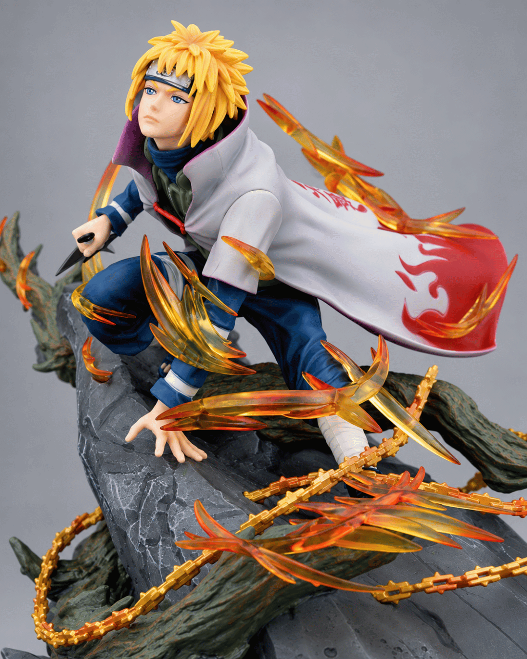 Naruto Anime FIgure Yellow Flash Ascendant 24cm (9.4") Collector Statue