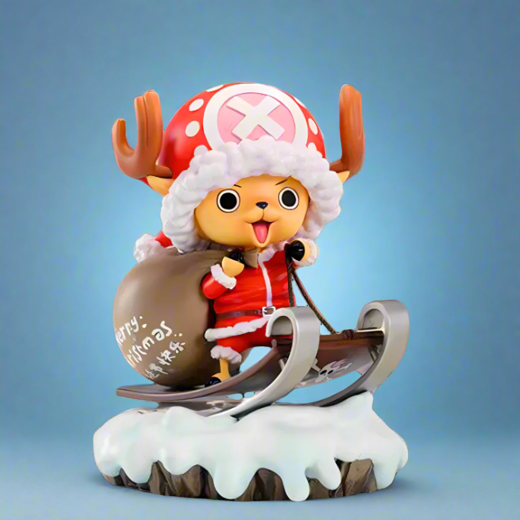 Figura de anime de One Piece, Cotton Candy Wonder, Tony Tony Chopper, estatua de PVC de 16 cm (6")