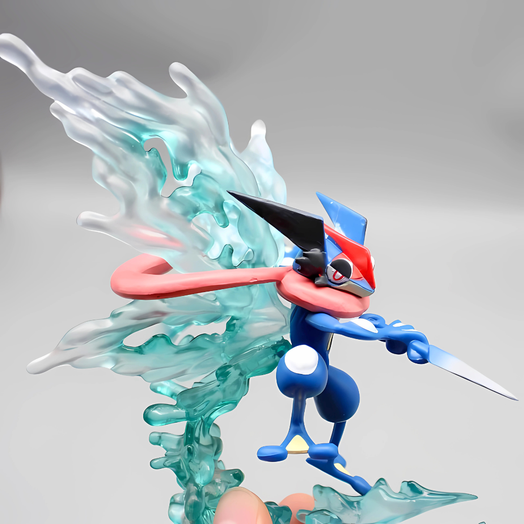 Pokémon Anime Figure Silent Surge Greninja 16cm (6") PVC Statue