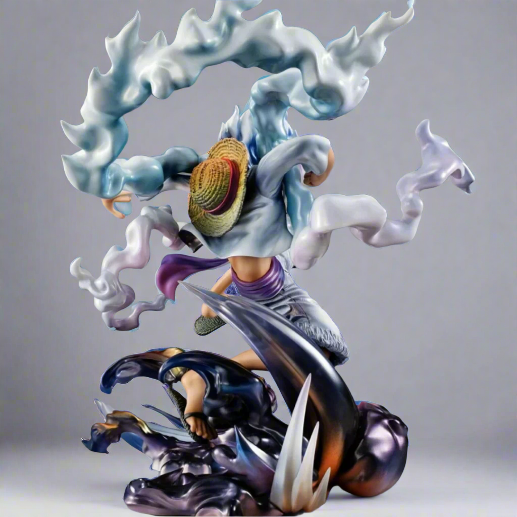 One Piece Anime Figure Chaos Impact Gear 5 Luffy 23cm (9") PVC Statue