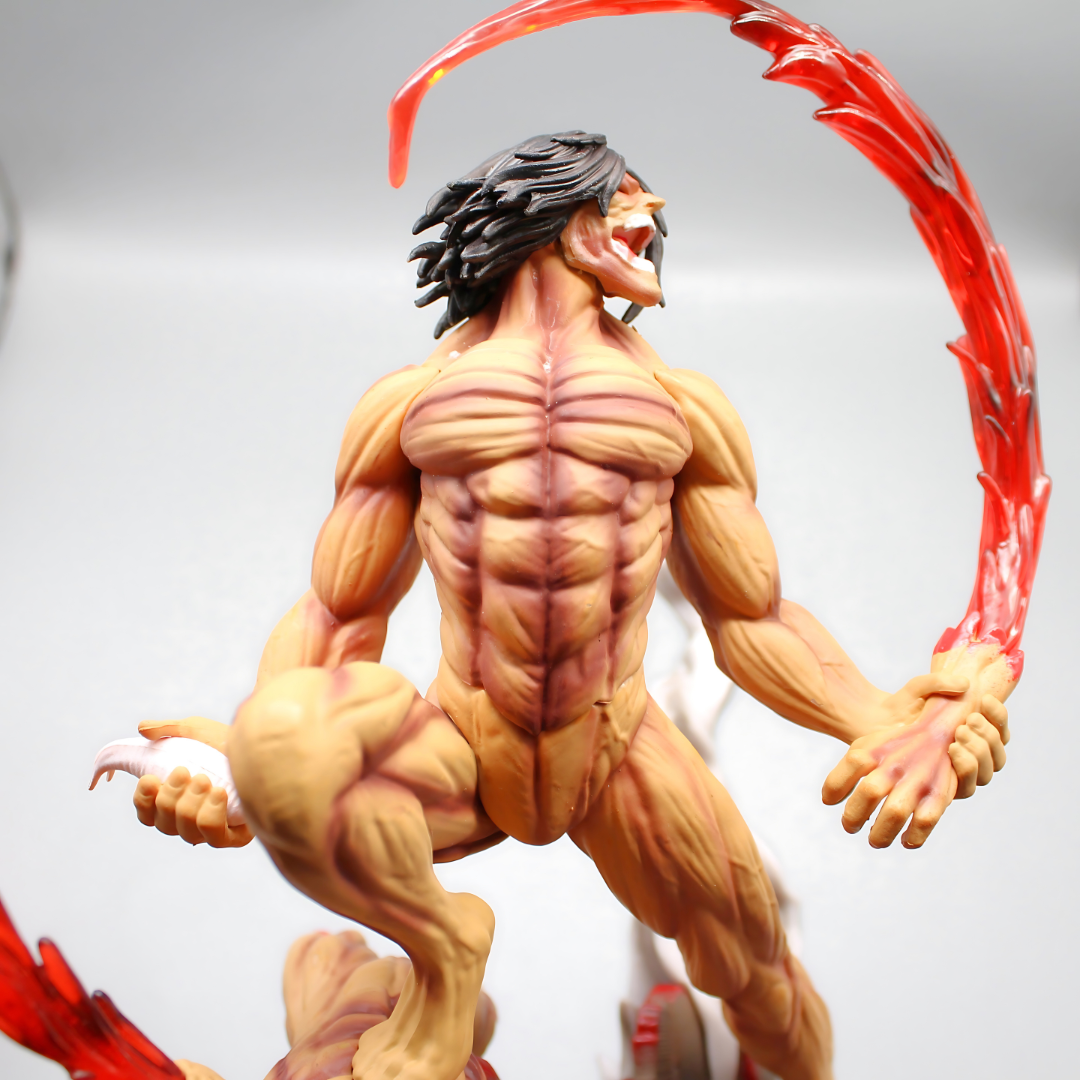 Attack On Titan Anime Figure Colossal Titan Eren Yeager 29cm (11") PVC Statue