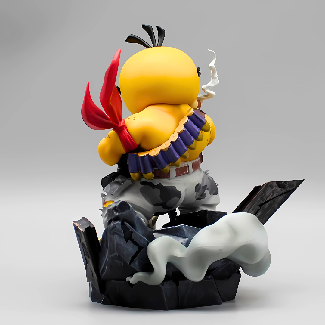 Pokémon Anime Figure Machine Gun Psyduck 16cm (6") PVC Statue