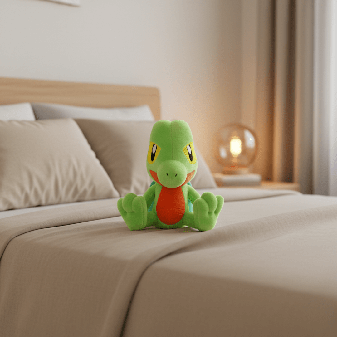 Pokémon Anime Plush Toy Sproutling Treecko 24cm (10") Plushie