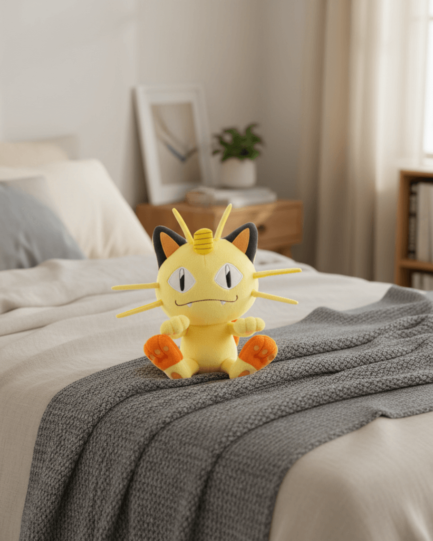 Pokémon Anime Plush Toy Purrfect Pal Meowth 25cm (10") Plushie