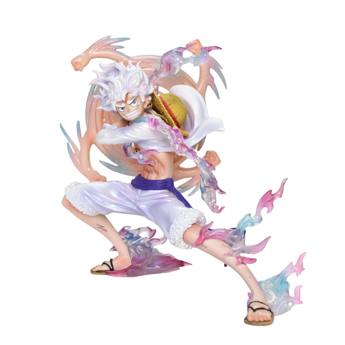 One Piece Anime Figure Drums of Liberation Gear 5 Luffy 19cm (7.5") Collector Statue