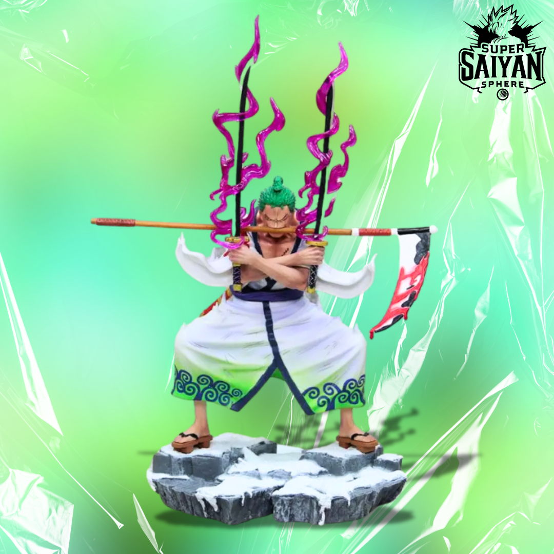 One Piece Anime Figure Wanderer of the Seas Zoro 31cm (12") PVC Statue
