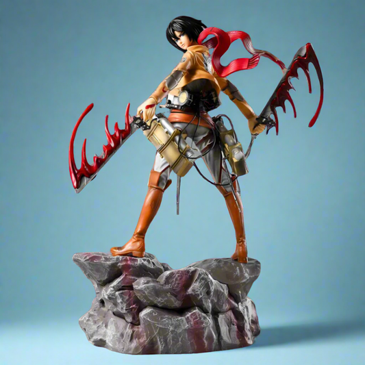 Attack On Titans Silent Storm Mikasa 31cm (12") PVC Statue