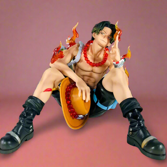 One Piece Anime Figure Blazing Soul Portags D. Ace 20cm (8") PVC Statue
