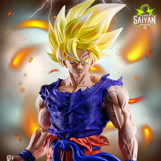 Superviviente Aura Goku - Dragon Ball Coleccionable 17"