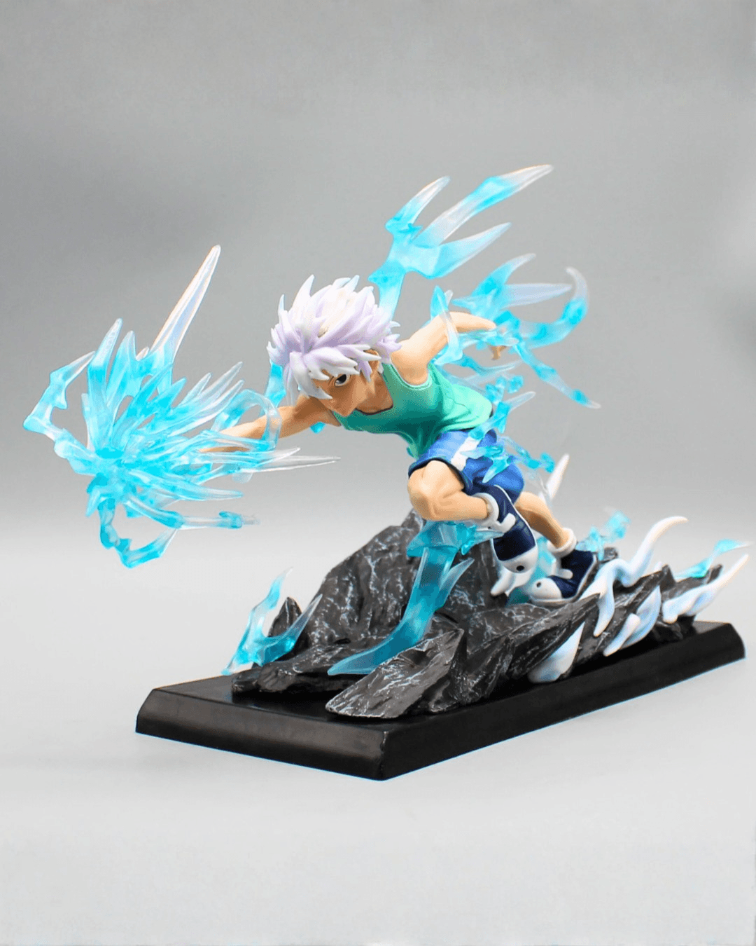 Figurine d'anime Hunter X Hunter Hunter's Heart Gon Freecss et Killua Zoldyck Statue en PVC de 16 cm (6")