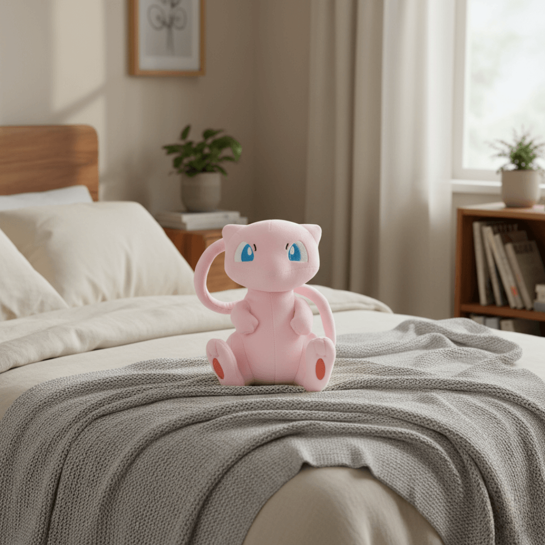 Pokémon Anime Plush Toy Bubble Whisper Mew 25cm (10") Plushie