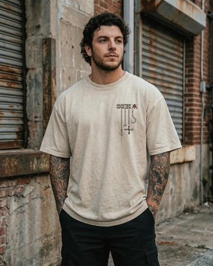 TEE-SHIRT Kurapika ÉCARLATE - BEIGE