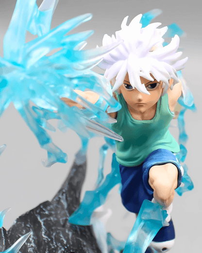 Figurine d'anime Hunter X Hunter Hunter's Heart Gon Freecss et Killua Zoldyck Statue en PVC de 16 cm (6")