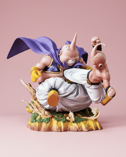 Dragon Ball Anime Figure Buu’s Brutal Counter 18cm (7.1") Collector Statue