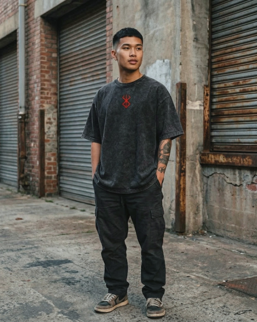 SACRIFICE. T-SHIRT Guts Berserk - NOIR